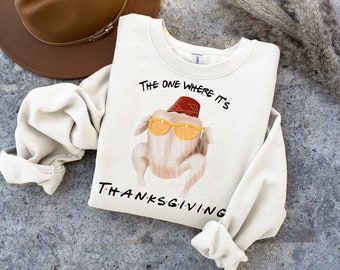 The One Where It's Thanksgiving Clip Art / Friends Thanksgiving / Handgezeichnet / Digital Download
