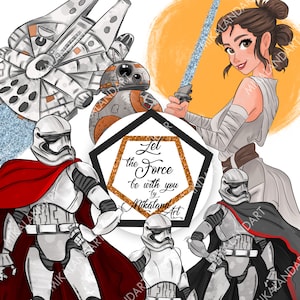 Space Wars clipart, Space Wars PNG, Space Wars Ray clipart, Space Wars BeBe 8 image, Stromtrooper drawing, Solo Falcon