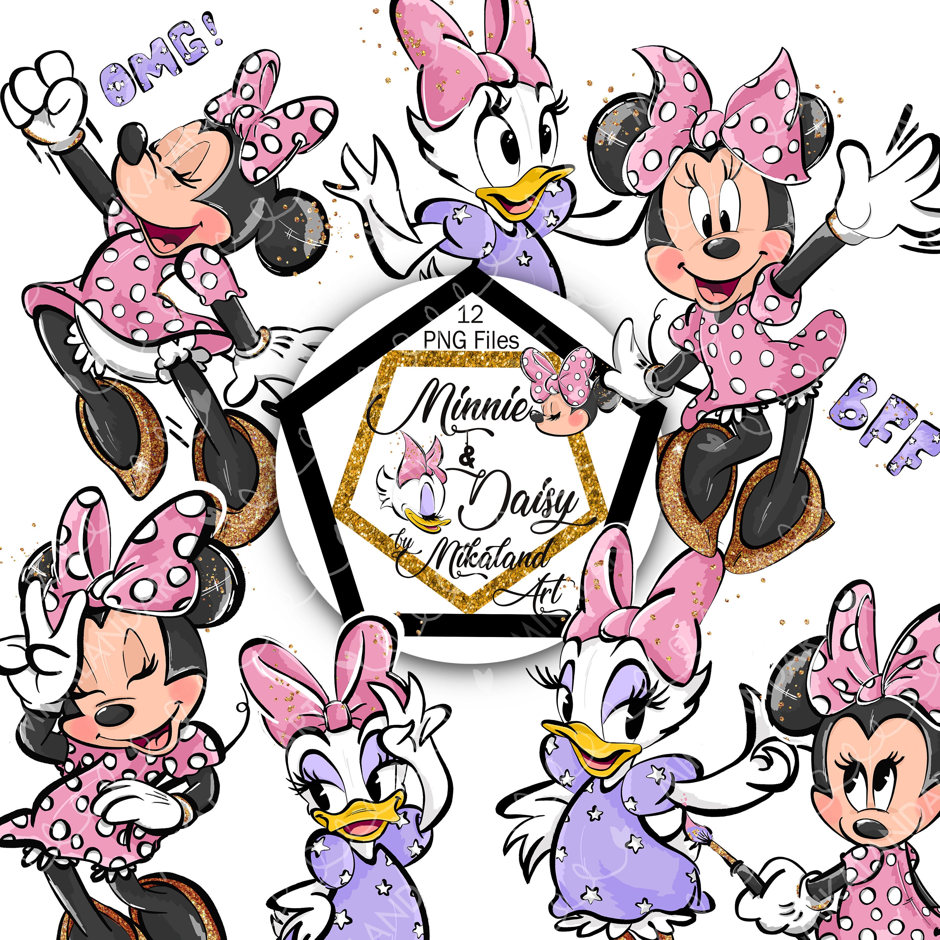 Minnie-Mouse-Designer-Gucci-Pattern-SVG-Sticker-De by DNKgraphic on  DeviantArt