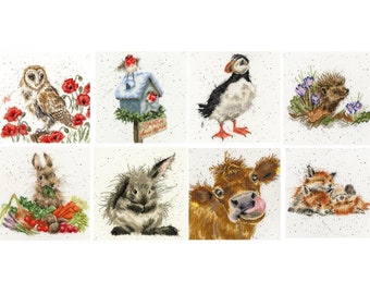 Bothy Threads Wrendale Designs Hanna Dale Counted Cross Stitch Kits Animals and Birds Continued