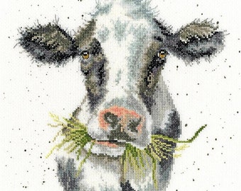 Bothy Threads Cross Stitch Kit Wrendale Designs Milk Maid XHD84