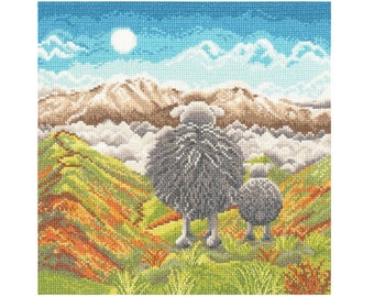 Lucy Pittaway On Top of the World Cross Stitch by Bothy Threads XLP4