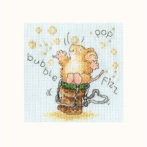 Bothy Threads Time to Celebrate Cross Stitch Card Birthday Balloons XGC36