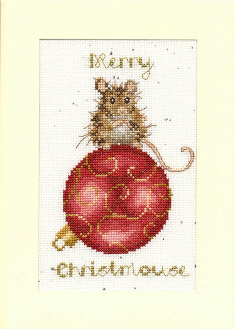 Bothy Threads Wrendale Cross Stitch Christmas Cards by Hannah Etsy UK