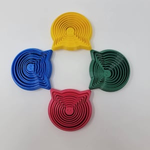 Articulated Fidget Cat – 3D Printed Flexible Desk Toy for Stress Relief and Sensory Play