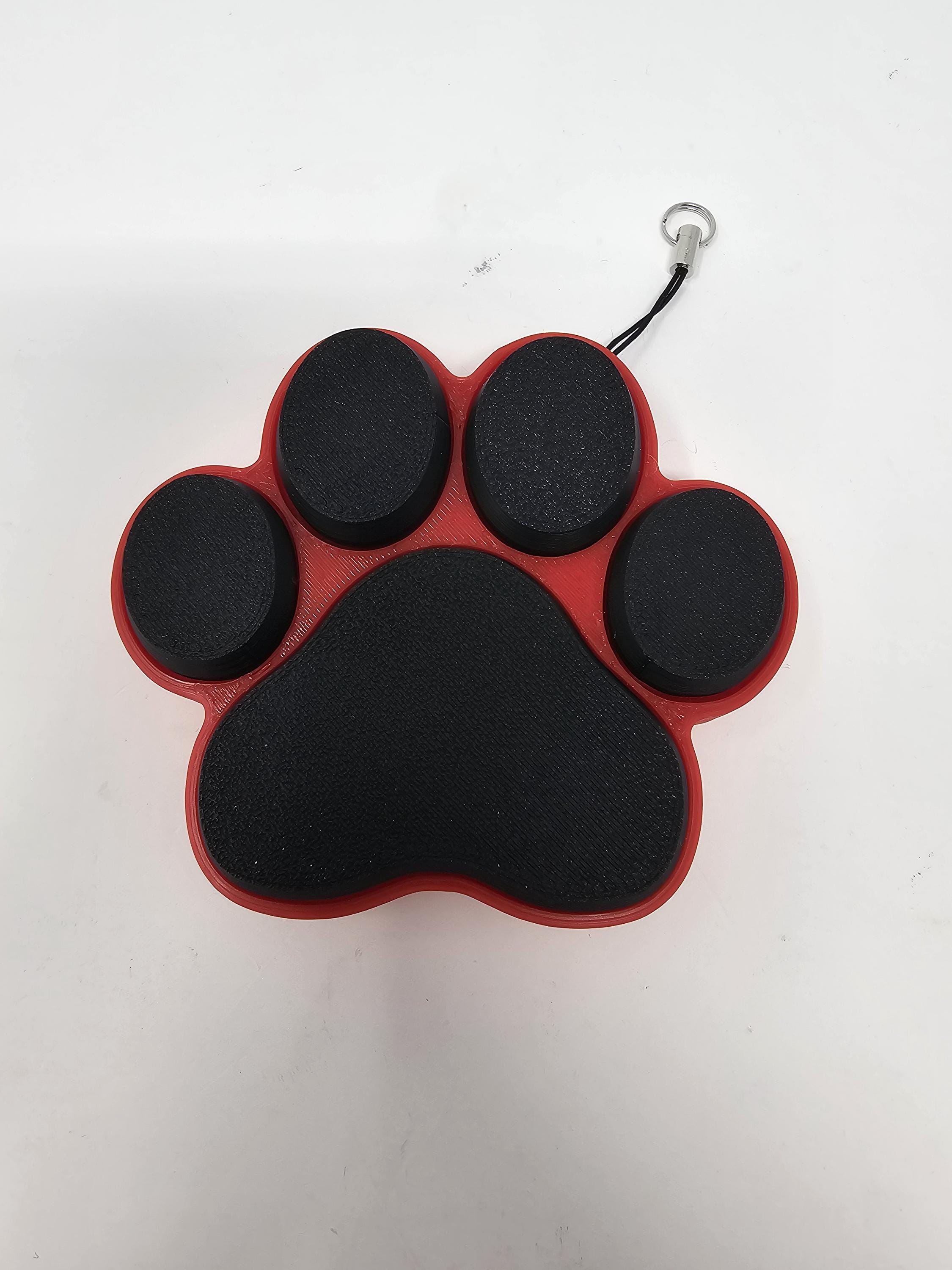 フィジェットねこページ 猫の足の形をした機械式スイッチフィジェットトイ – 楽しくて機能的で