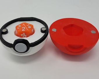Pokeball D20 Dice Holder