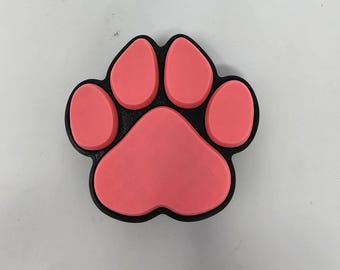 Dog Paw Fidget Clicker: Stress Relief Desk Toy for Pet Lovers