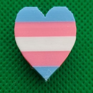 Mullti-color Mini Pride Heart Beads
