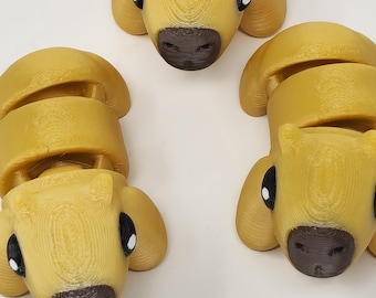 3D-geprint capibara-fidgetspeeltje: zintuiglijk geschenk stressverlichting