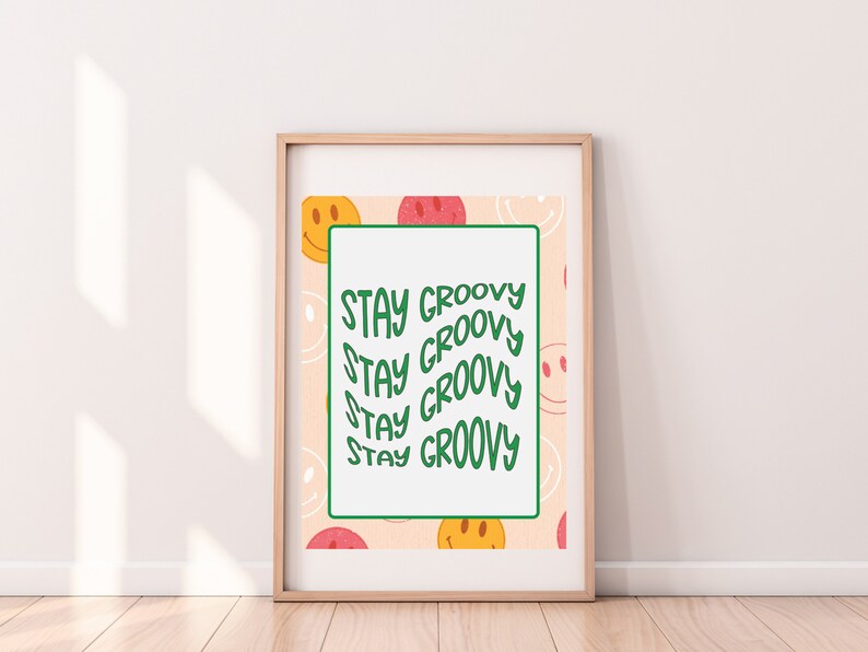 Groovy Classroom Posters SVG & PNG | Digital Download for Groovy ...