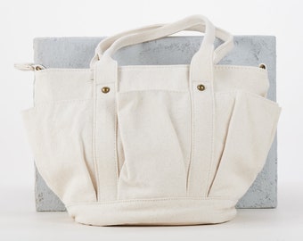 Raw Canvas Small Tote