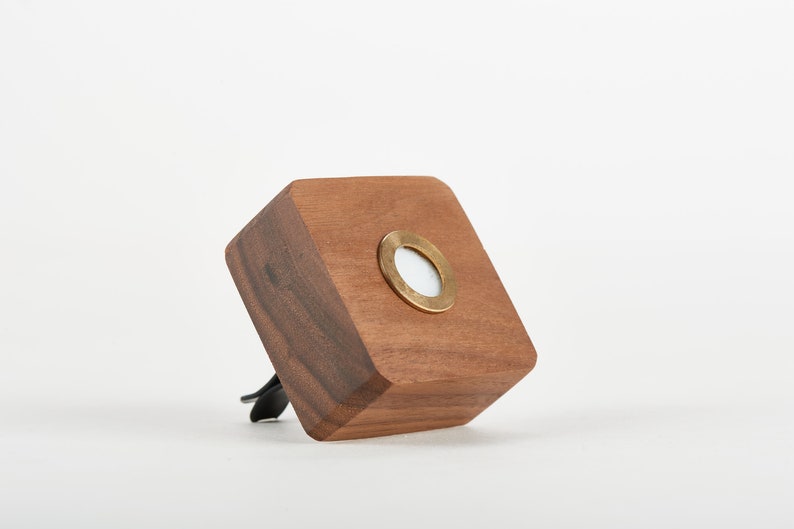 Walnut Magnetic Square Oil Diffuser image 2