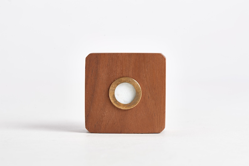 Walnut Magnetic Square Oil Diffuser image 1