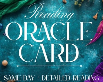 Personalized Oracle Card Reading | Digital Intuitive Guidance | Spiritual Clarity, Love, Career & Life Path