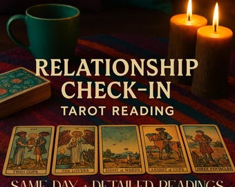 Relationship Check-In Tarot Reading • Their Feelings, Current Energy & Next Steps