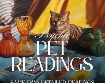 Pet Psychic Tarot Reading: Animal Communication, Guidance (PDF Delivery within 48 hours)