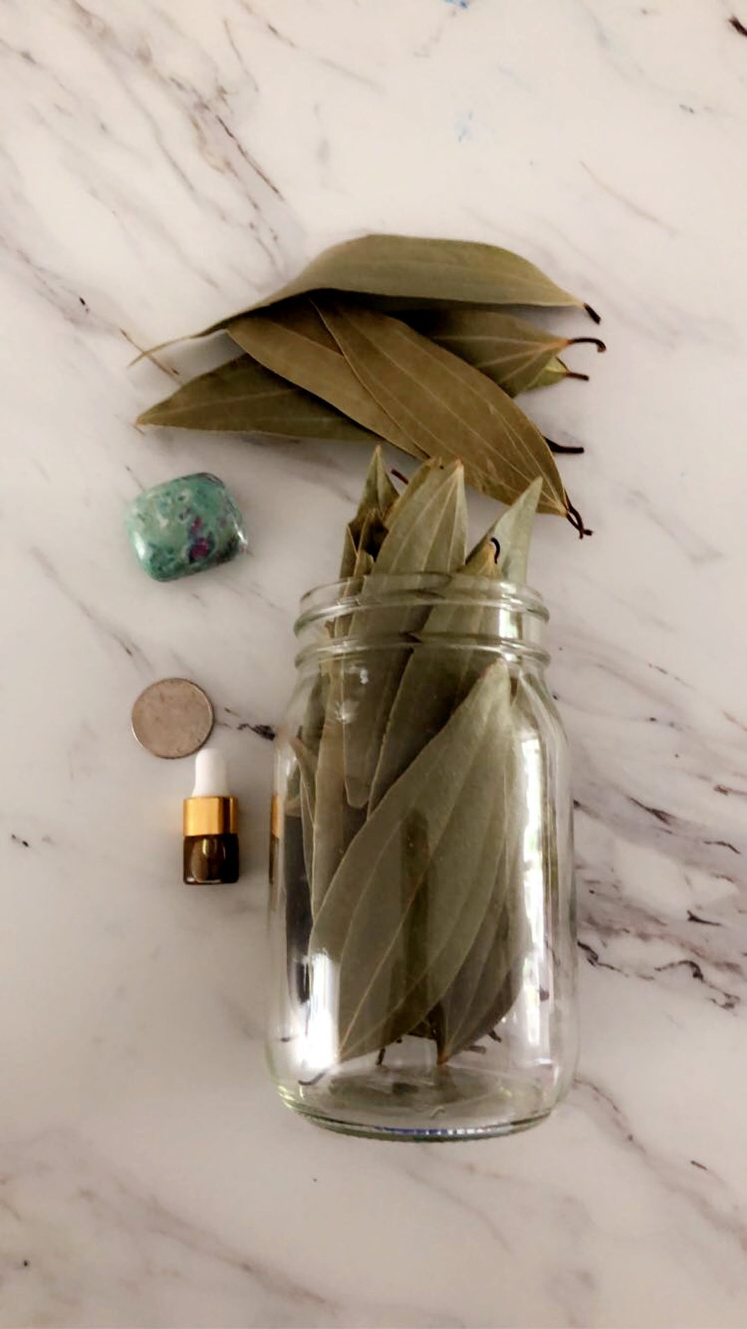 Bay Leaf MONEY Manifestation Kit 20 Whole Bay Leaves Abundance Oil Etsy