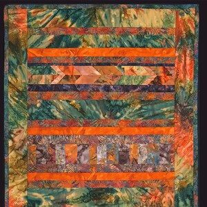 Quilted Tapestry - "Bali"