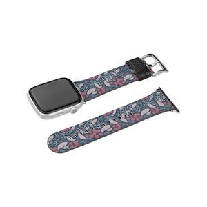 Winter Is In The Air Christmas Themed Apple Watch Band 38 mm and 42 mm Gift For Apple Watch Lovers Stocking Stuffer Secret Santa Gift