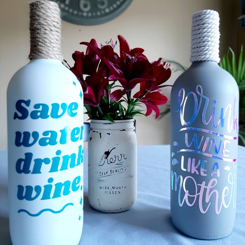 SAVE WATER Drink Wine