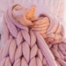 Extremely soft 22 micron, chunky yarn, arm knitting, merino yarn, super chunky yarn, super bulky yarn, birthday, DIY kit, Mothers day gift