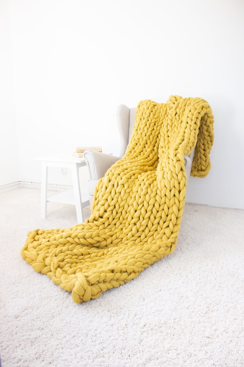 Soft merino wool weighted blanket weighted blanket adult | Etsy