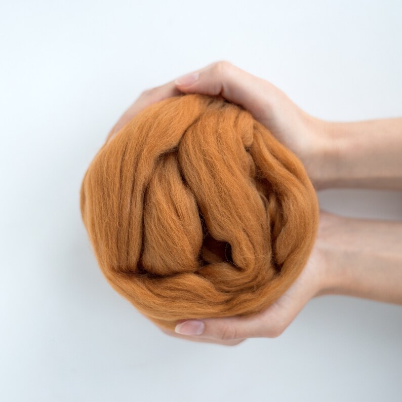 Merino Wool Roving Chunky Yarn for Arm Knitting Bulky Wool Etsy