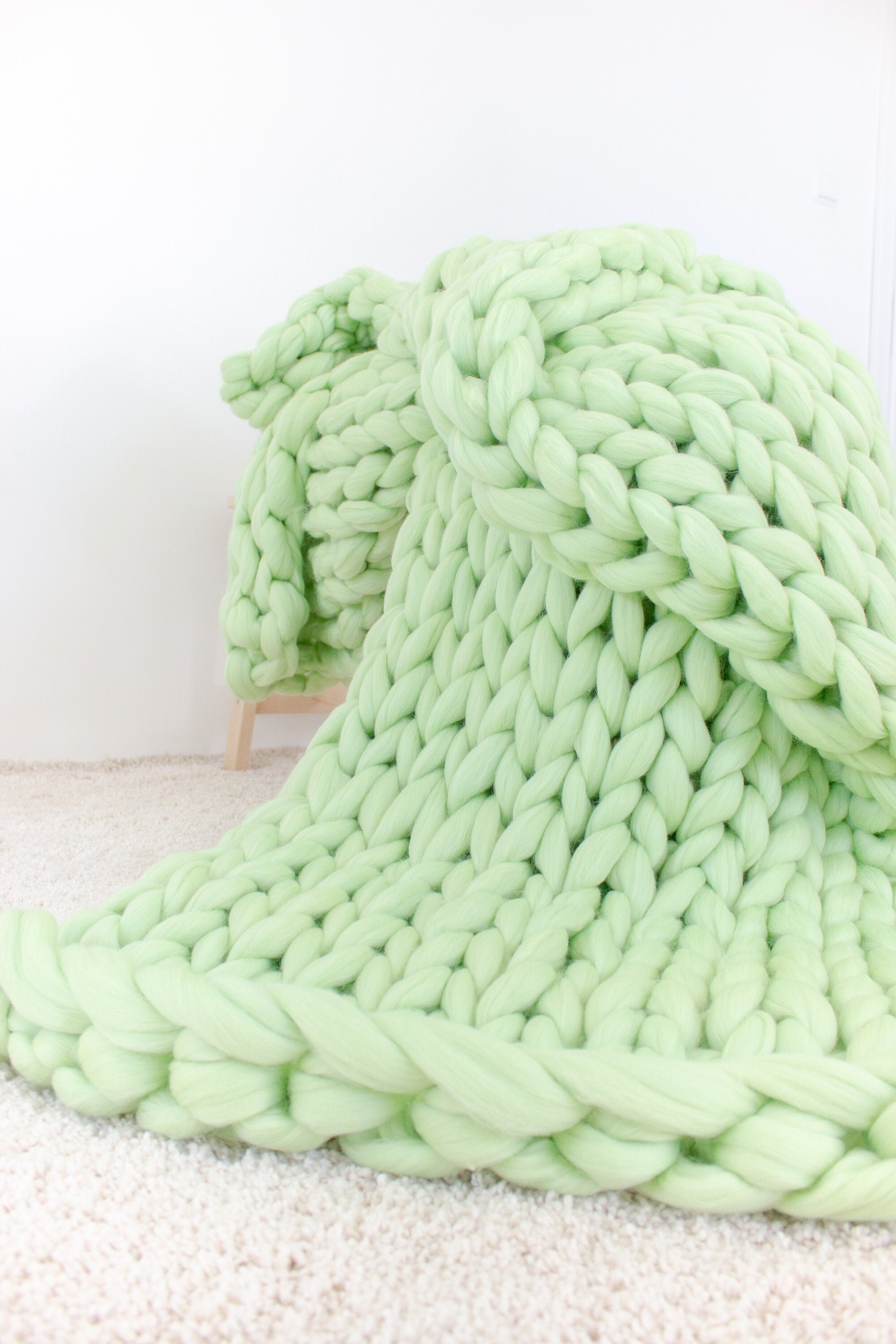 Soft merino wool weighted blanket weighted blanket adult | Etsy