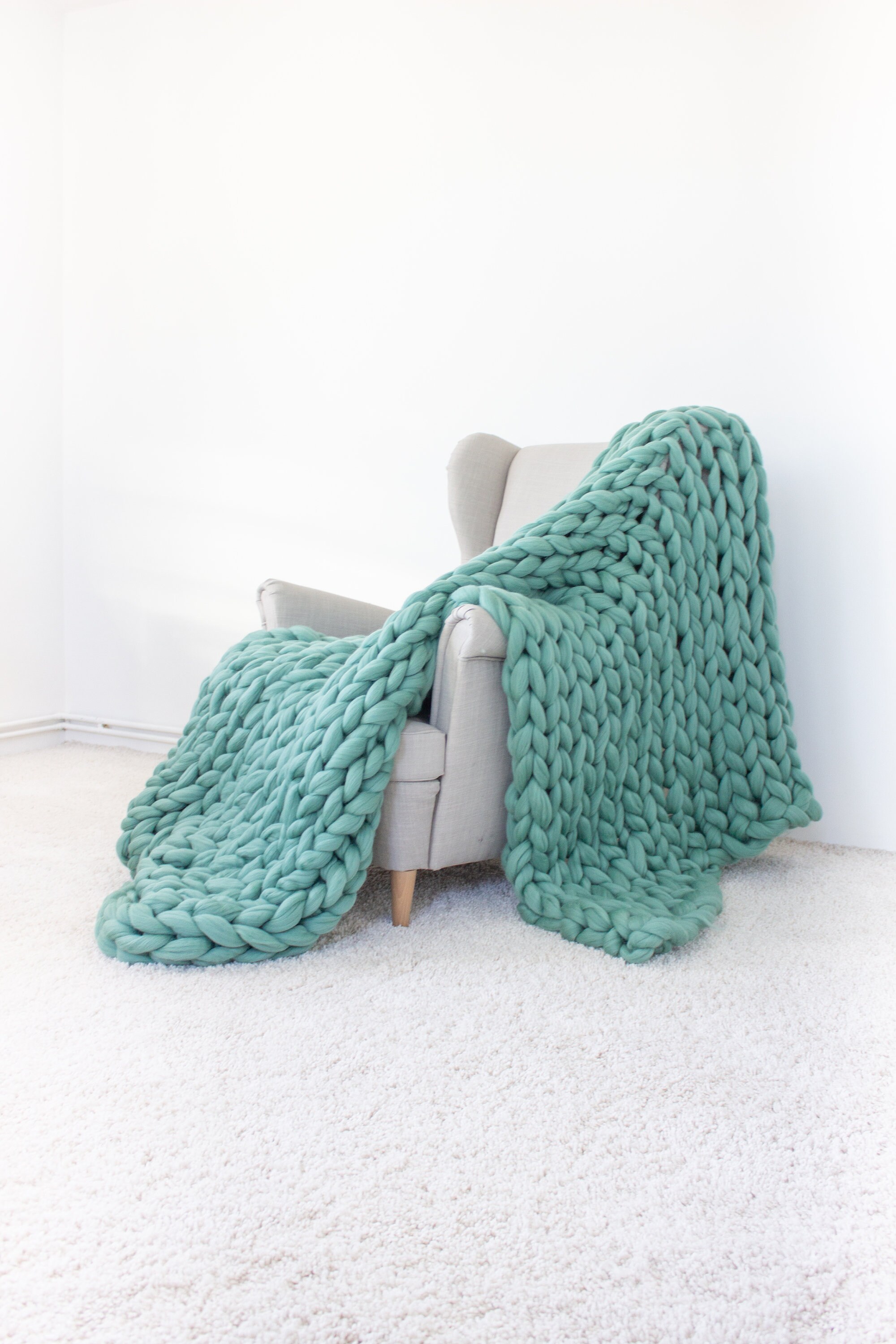 Soft merino wool weighted blanket weighted blanket adult | Etsy