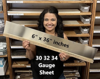 30 32 34 Gauge Sterling Silver Sheet 925 Metal Jewelry Jeweler Silversmith Dead Soft. 1" 3" 6" 12" 18" 36"x6" 30ga 32ga 34ga