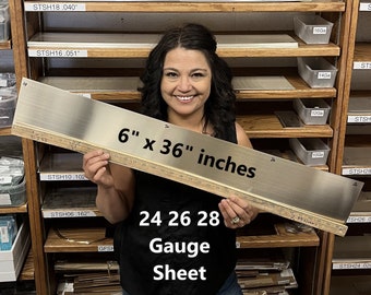 24 26 28 Gauge Sterling Silver Sheet 925 Metal Jewelry Jeweler Silversmith Dead Soft. 1" 3" 6" 12" 18" 36"x6" 24ga 26ga 28ga
