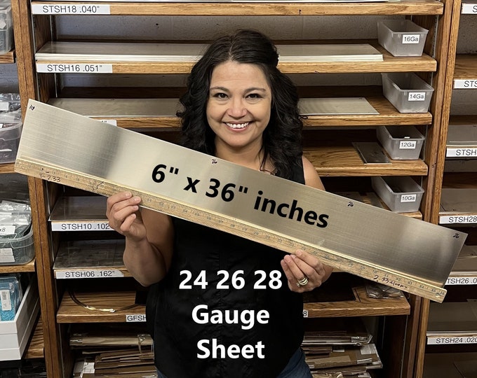 24 26 28 Gauge Sterling Silver Sheet 925 Metal Jewelry Jeweler Silversmith Dead Soft. 1" 3" 6" 12" 18" 36"x6" 24ga 26ga 28ga