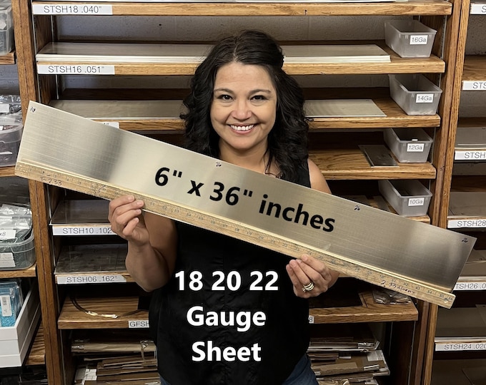 18 20 22 Gauge Sterling Silver Sheet 925 Metal Jewelry Jeweler Silversmith Dead Soft. 1" 3" 6" 12" 18" 36"x6" 18ga 20ga 22ga