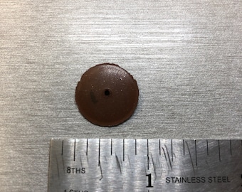 Silicone Polishing Wheels Knife Edge Cratex Miniature Tapered Wheel, 5/8" x 3/32", Fine Grit