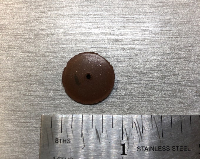 Silicone Polishing Wheels Knife Edge Cratex Miniature Tapered Wheel, 5/8" x 3/32", Fine Grit