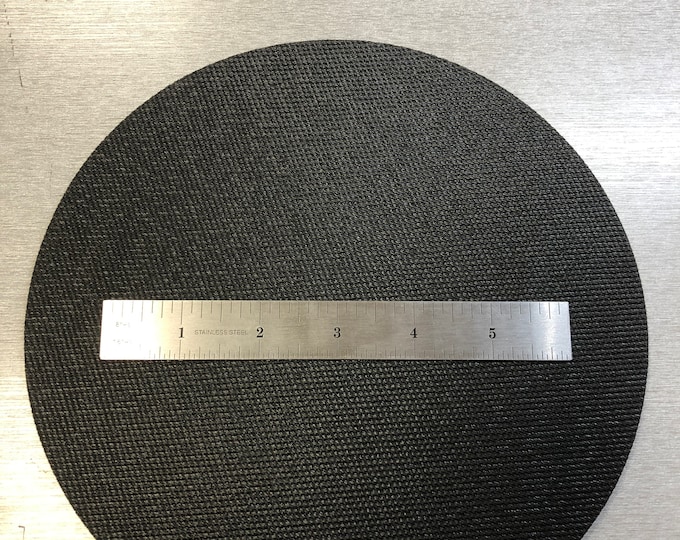 8" Foam Rubber Disc Pressure Pad for Lapidary or Jewelry Sanding Grinding 1/4" and 1/8"