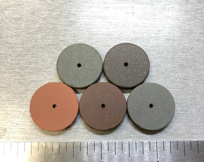 Silicone Polishing Wheels Square Edge Cratex Miniature Wheel, 7/8" x 1/8", Assortment Grit