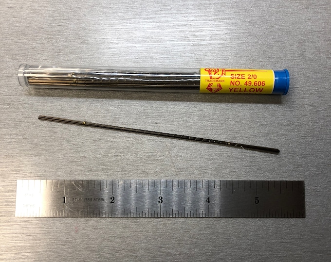 Jeweler's Saw Blades Yellow Dagger Jewelers/Crafters Size 0/6 0/5 0/4 0/3 0/2 0/1 1 2 3 4 5 6 - Not Forme d'Arte Relentless or Crocodile