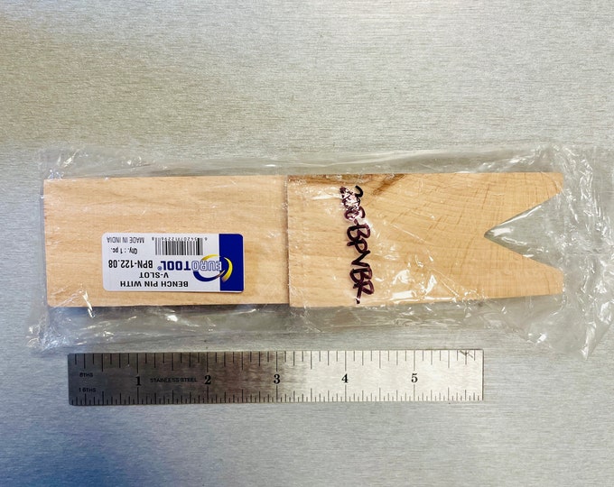 Bench Pin With V-Slot - Great for Jewelry Refinery