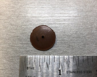 Silicone Polishing Wheels Knife Edge Cratex Miniature Tapered Wheel, 5/8" x 3/32", Medium Grit