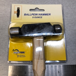 Ballpein Hammer Set Head Weight 2 oz 4 oz 8 oz EuroTool HAM-430.01 HAM-431.00 HAM-430.08 image 9