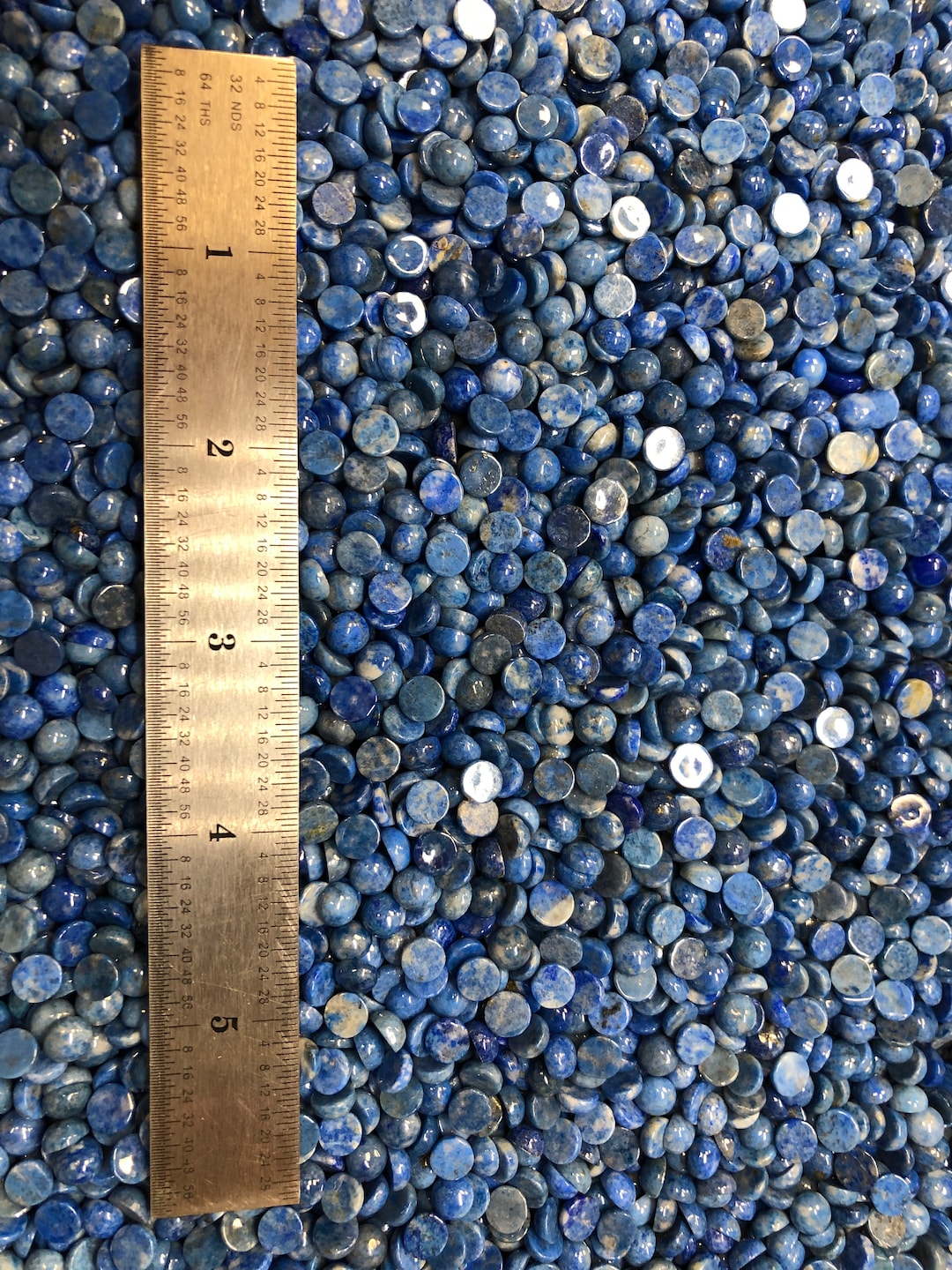 Natural 14cts. Afghanistan Lapis Lazuli Oval Cabochon 21.7mm X 15.2mm X 5mm Natural Semi Precious Blue Lapis Lazuli Gemstone Oval Cabochon