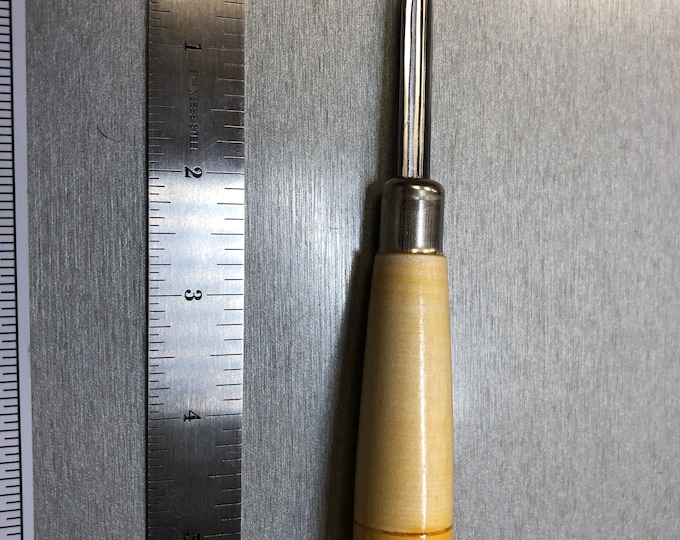 2" Straight Burnisher - Wood Handle EuroTool BRN-100.20