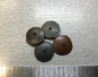 Silicone Polishing Wheels Knife Edge Cratex Miniature Tapered Wheel, 5/8" x 3/32", Assortment Grit