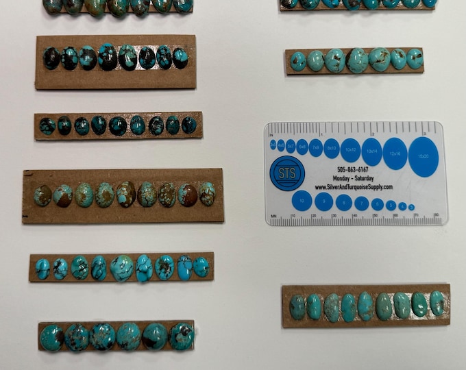 Turquoise Freeform Jewelry Grab Bag Bracelet Earring Ring Pendant Stone Kits 19.95 USD - USA Mined & Stabilized. Sold by the Pack!