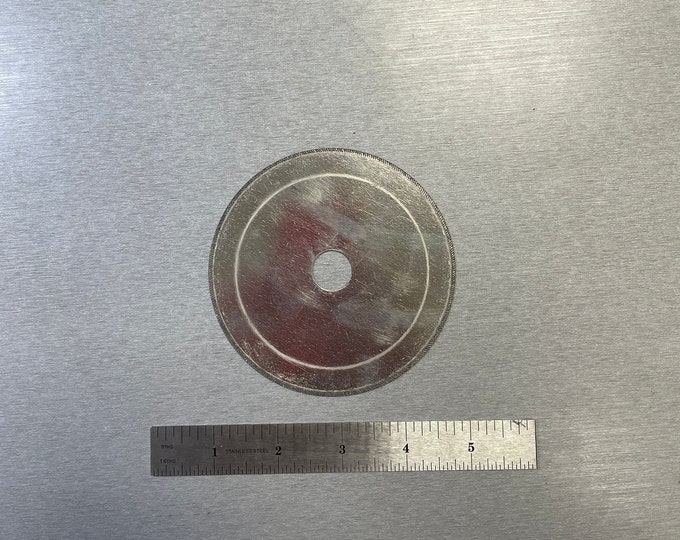 Diamond Lapidary Saw Blades for Cutting Stone - Size 4" X .36mm X 5/8" - Perfect for Jewelers and Crafters