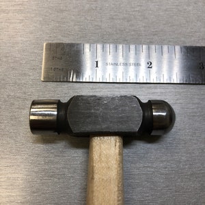 Ballpein Hammer Set Head Weight 2 oz 4 oz 8 oz EuroTool HAM-430.01 HAM-431.00 HAM-430.08 image 3