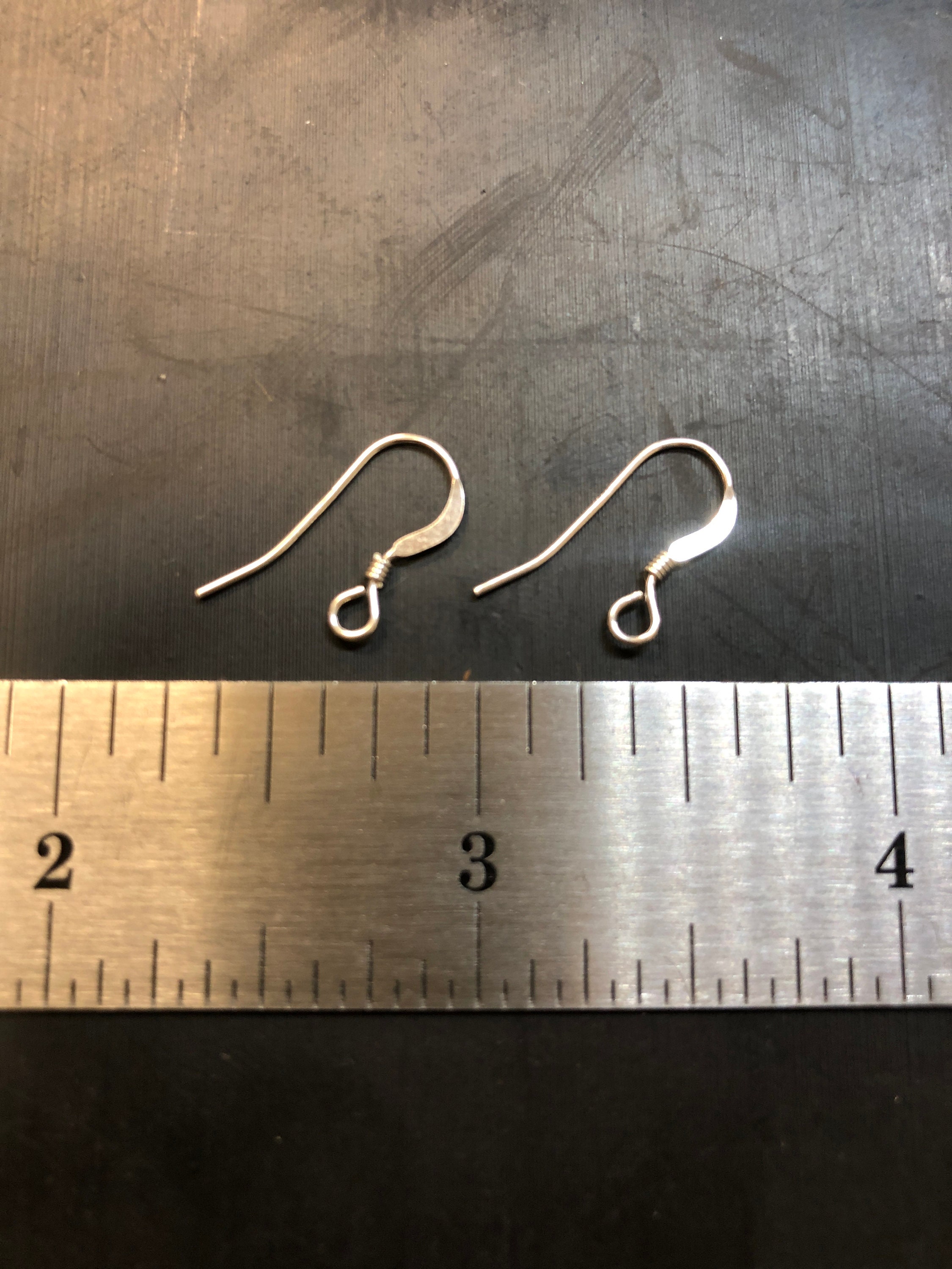 925 Sterling SILVER Ear Wires Earring,solid Pure Silver French Spring Hook  Earwires ,earring Wires for Jewelry Making Supplies Wholesale 