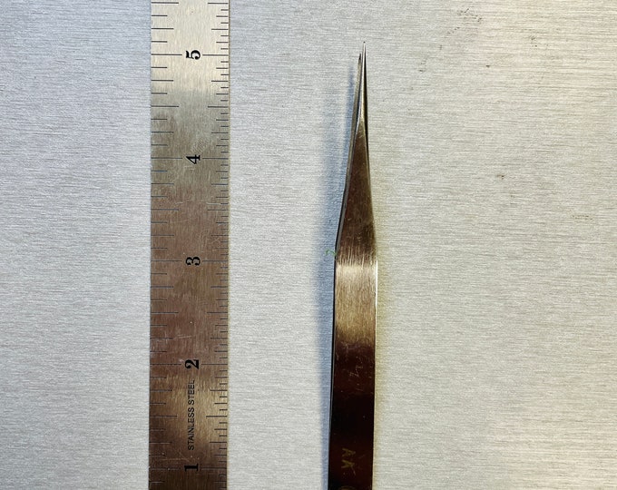 Economy Tweezers AA Medium 4-1/2" - With Flexible Shanks